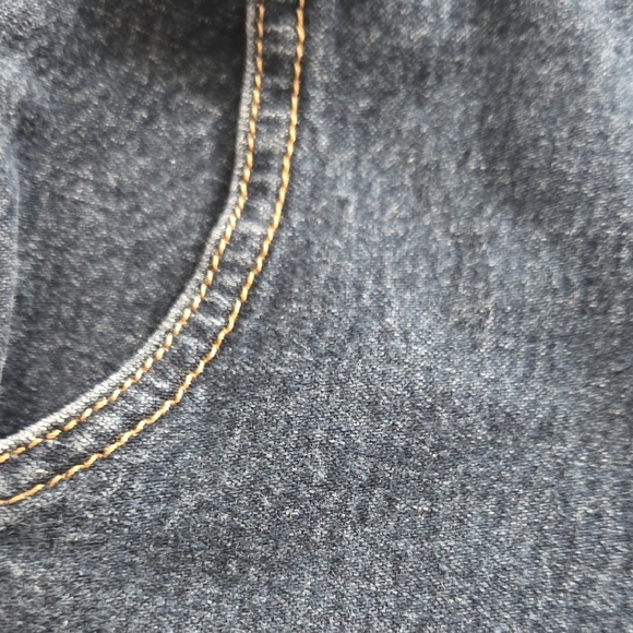 Liz Claiborne Blue Straight Leg Jeans - Picture 8 of 10